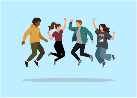 youth-friends-jumping-happy-group-10425371
