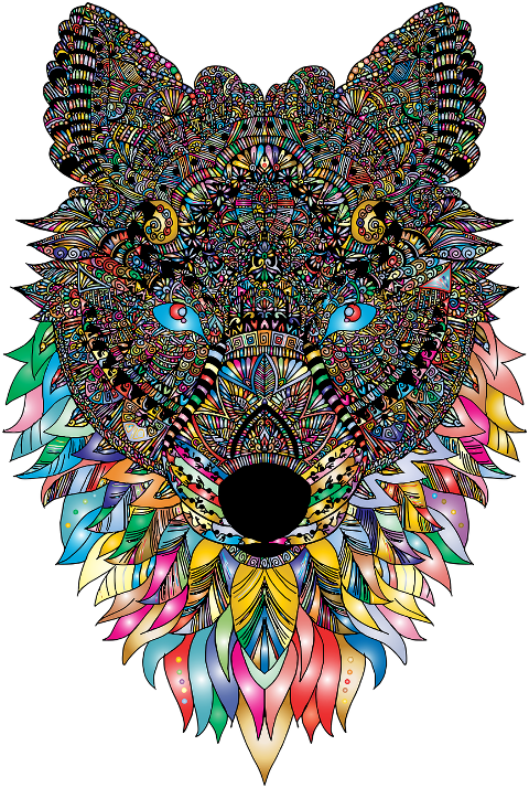 wolf-animal-zentangle-decorative-7881532
