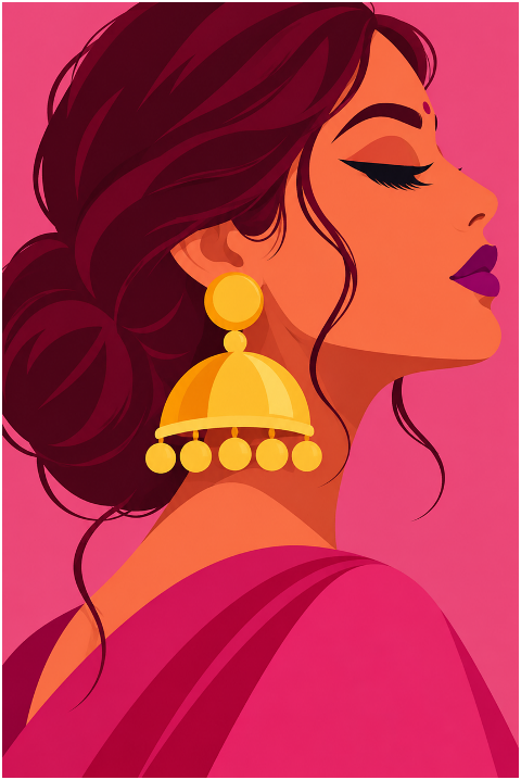 indian-woman-pink-sari-10508495