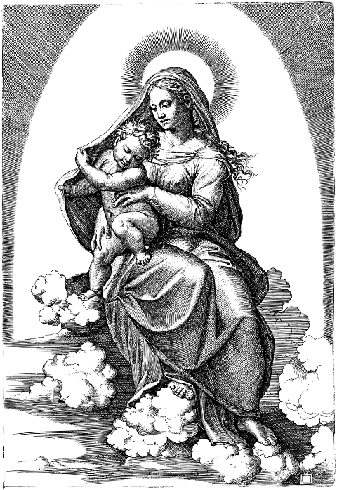 virgin-mary-baby-jesus-line-art-6520664