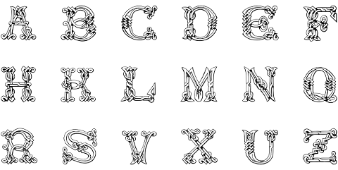 alphabet-font-line-art-english-6028990