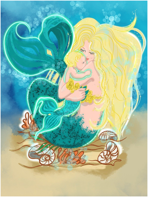 sea-little-mermaid-mermaid-water-4353415