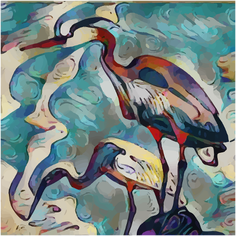 birds-herons-painting-art-artwork-7112462