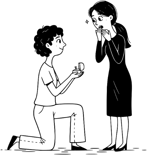 cartoon-wedding-love-couple-10093847