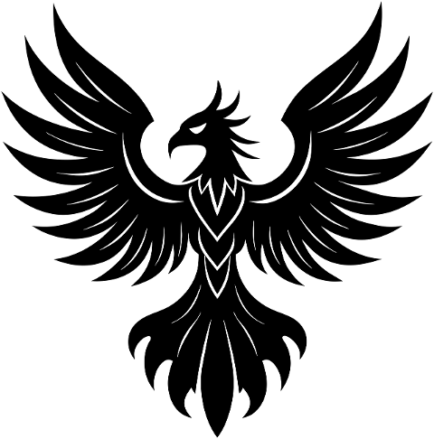ai-generated-phoenix-line-art-bird-8906959