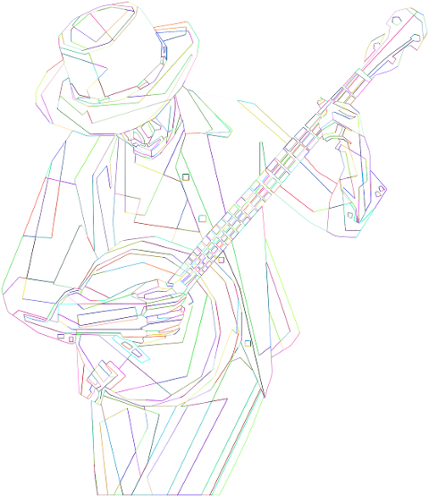 man-guitar-line-art-music-8034371