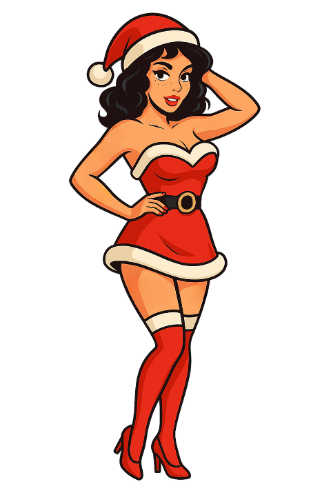 christmas-pin-up-santa-girl-10000323