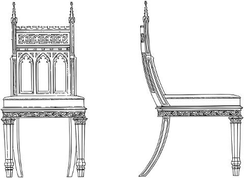 chair-furniture-line-art-vintage-7234461