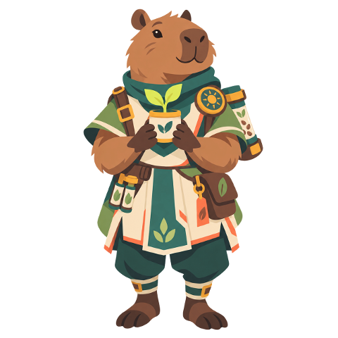 capybara-gardener-seedling-10487353