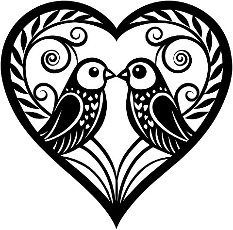 ai-generated-love-birds-love-heart-8984244