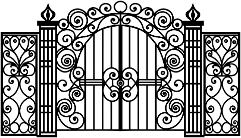 ai-generated-gate-entrance-line-art-8836675