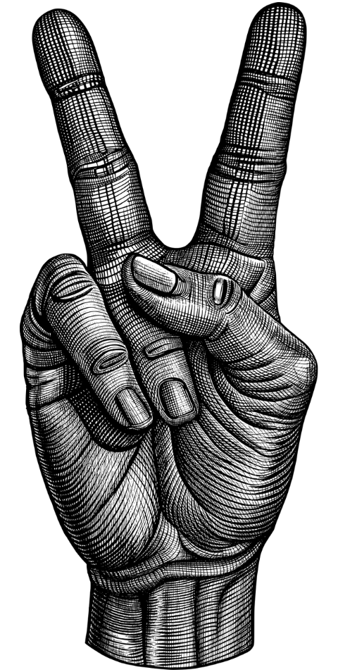 ai-generated-peace-hand-sign-harmony-9645455