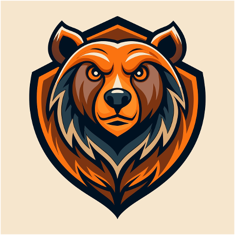 ai-generated-bear-head-logo-animal-8577276