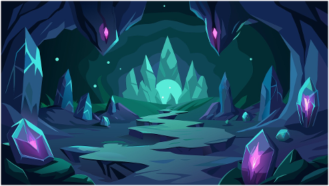 ai-generated-crystals-cave-cavern-9135756