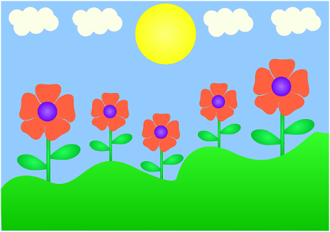 nature-spring-sunset-flowers-9845563