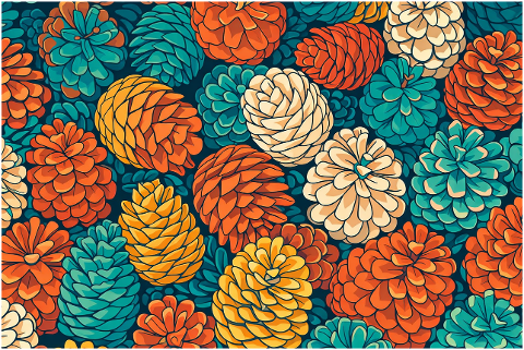 botanical-pattern-pine-cones-10144148