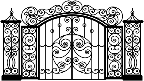 ai-generated-gate-entrance-line-art-8836674