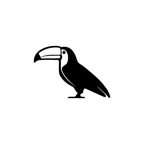 bird-icon-silhouette-toucan-simple-10112346