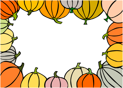 pumpkins-gourds-frame-border-edge-5621752
