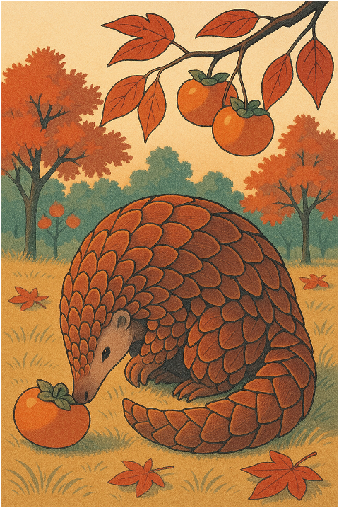 pangolin-autumn-fall-season-9885921