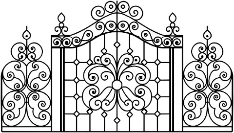 ai-generated-gate-entrance-line-art-8836676