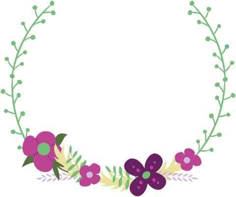 floral-flowers-wreath-laurel-wreath-4118998