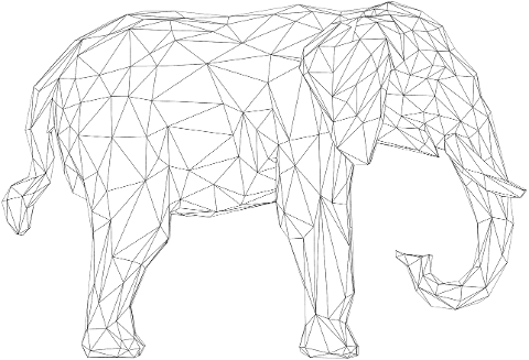 elephant-low-poly-animal-pachyderm-7989483