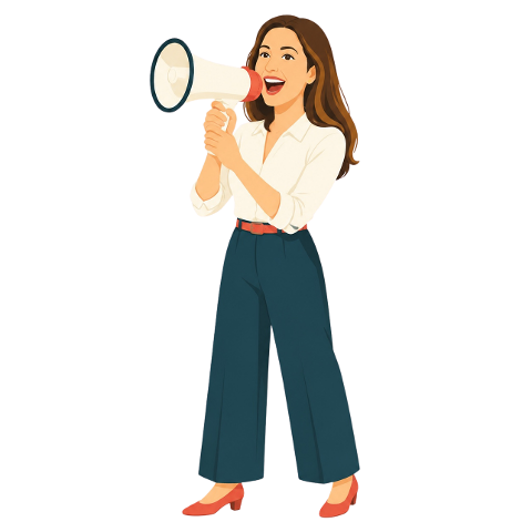 businesswoman-megaphone-announcement-10443983