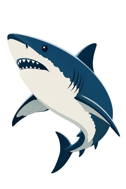 great-white-shark-vector-shark-10297476