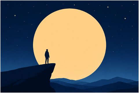 moon-night-silhouette-man-cliff-10251910