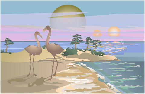 fantasy-alien-island-sunbathing-4159356