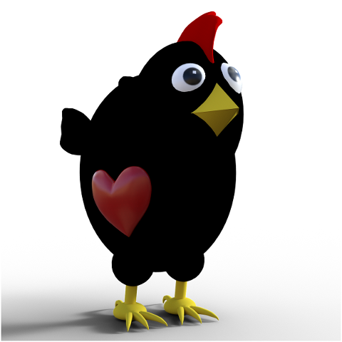 hen-chicken-heart-funny-rooster-4938707