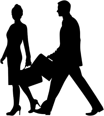 compliment-couple-silhouette-4304497