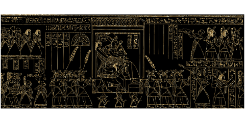 egypt-pharaoh-hieroglyphs-line-art-5007253