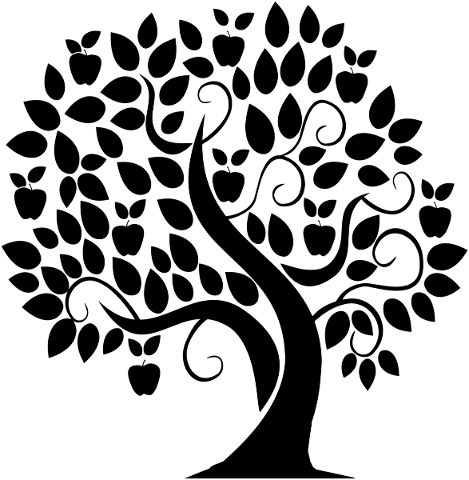 tree-silhouette-apple-tree-swirls-5760960