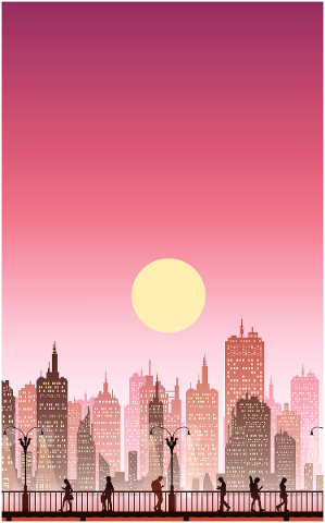 city-skyline-sunset-cityscape-4832506