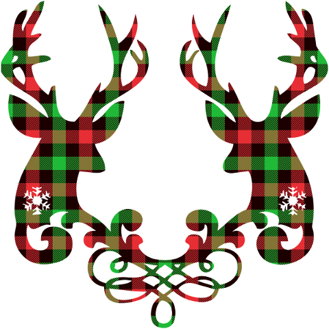 buffalo-plaid-deer-deer-christmas-4892702