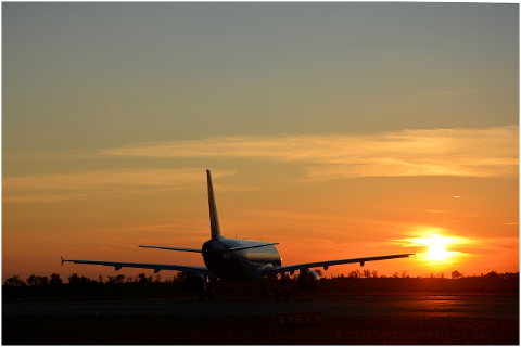 plane-sunset-sky-vzletnaya-crimea-4304154