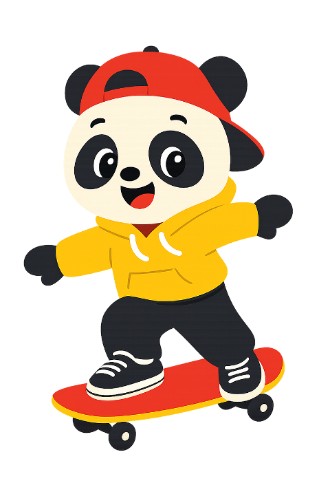 panda-skateboard-hoodie-cap-10301894