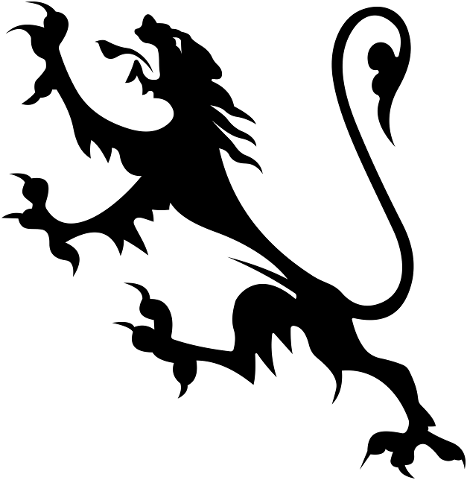 vintage-heraldic-panther-silhouette-4319126