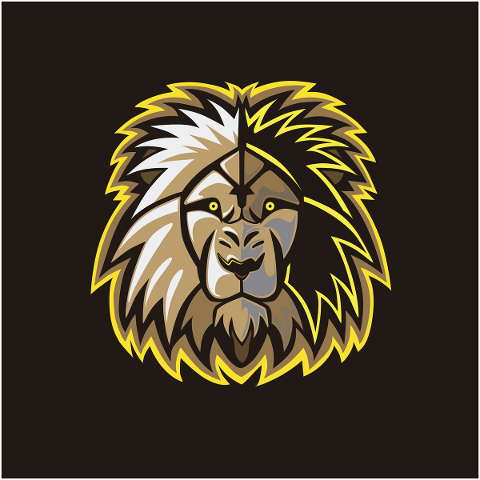 logo-lion-design-art-animal-cat-5669381