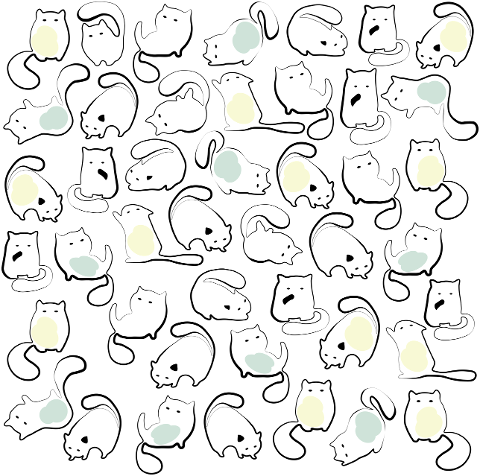 cat-animals-patterns-silhouette-4559899