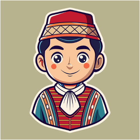ai-generated-boy-kid-sticker-8846525