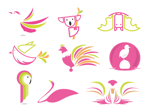 bird-bat-koala-parrot-swan-icon-7331110