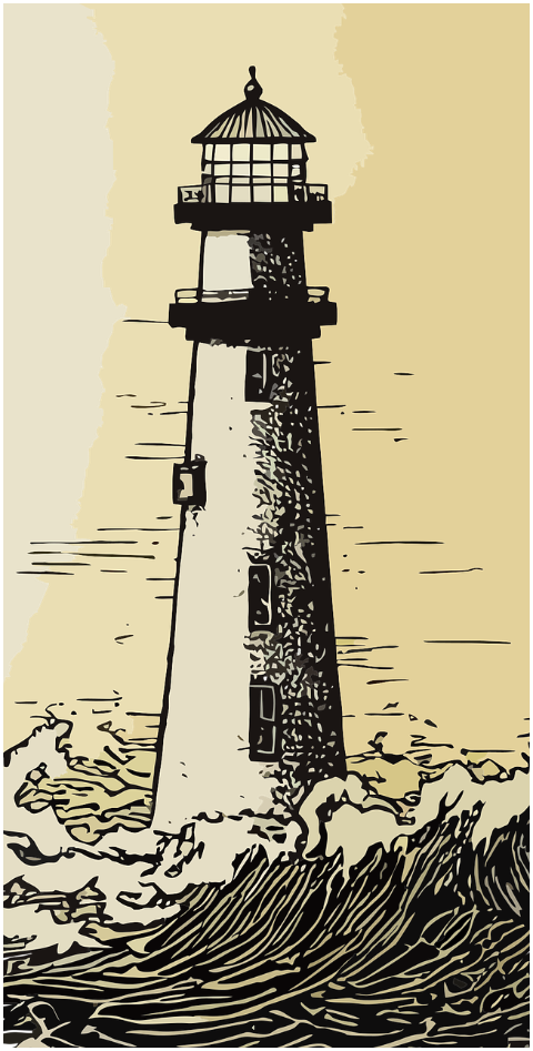 lighthouse-sea-painting-digital-art-7503646