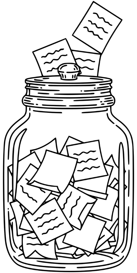 jar-glass-jar-paper-notes-ideas-10018875