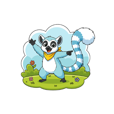 ai-generated-lemur-jungle-animal-9911968