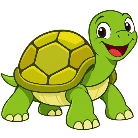 cartoon-turtle-green-turtle-10500350