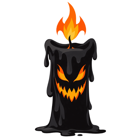 halloween-black-candle-spooky-10492695