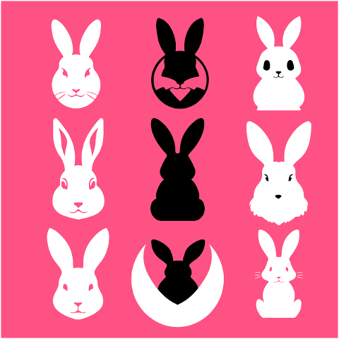 rabbit-hare-silhouette-animal-sign-7829705